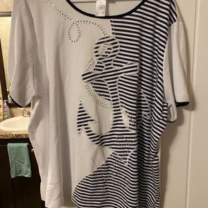anchor alfred dunner shirt